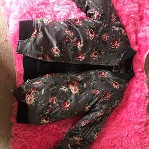 Floral Bomber jacket